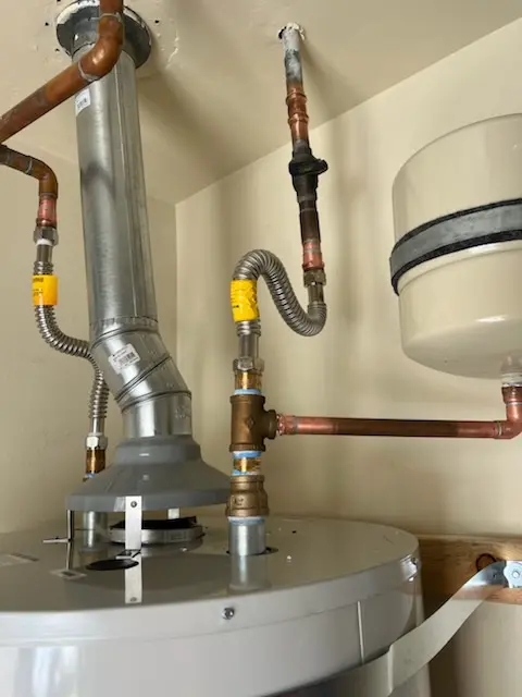 Water heater installation and plumbing repair in Keystone